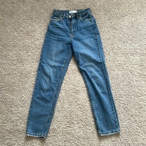 Blue Denim Straight leg zara jeans